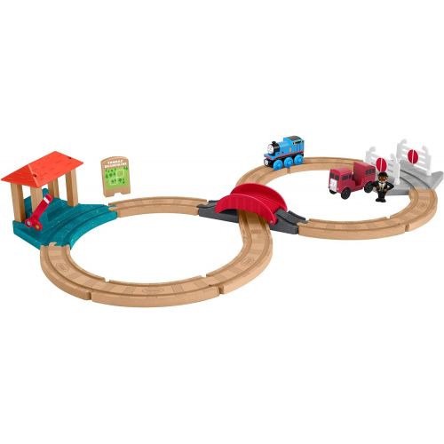  토마스와친구들 기차 장난감Thomas & Friends Wood, Racing Figure-8 Set