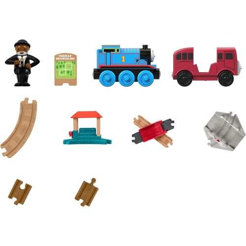  토마스와친구들 기차 장난감Thomas & Friends Wood, Racing Figure-8 Set
