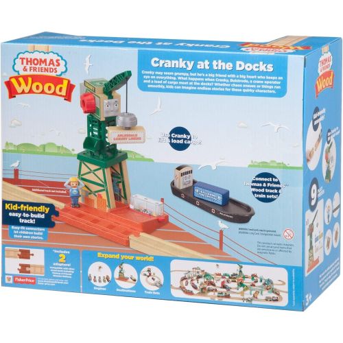  Fisher-Price Thomas & Friends Wood, Cranky At the Docks