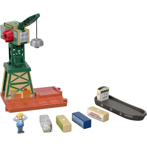  Fisher-Price Thomas & Friends Wood, Cranky At the Docks