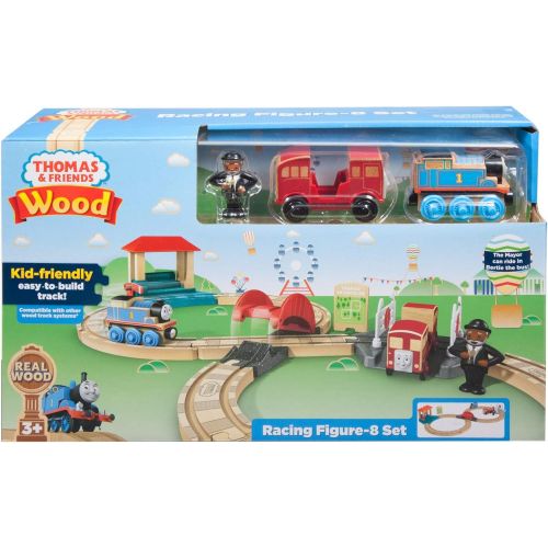  Thomas & Friends Fisher-Price Wood, Racing-8 Set