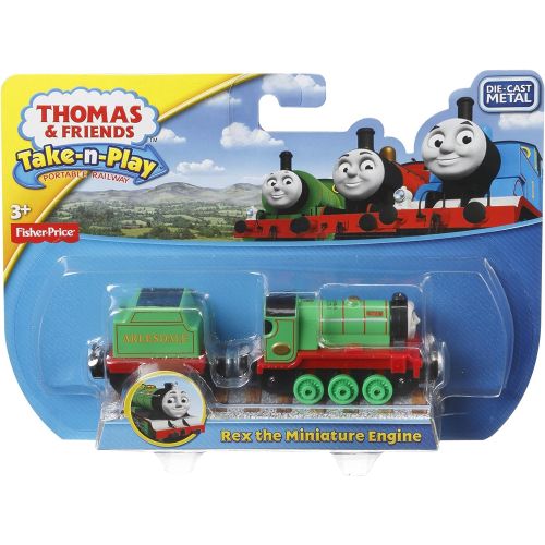 피셔프라이스 [아마존베스트]Fisher-Price Thomas & Friends Take-n-Play, Rex Train