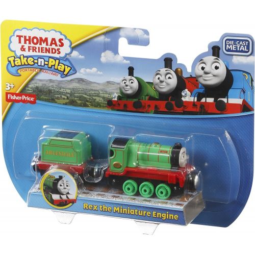 피셔프라이스 [아마존베스트]Fisher-Price Thomas & Friends Take-n-Play, Rex Train