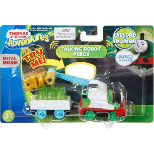 피셔프라이스 [아마존베스트]Fisher-Price Thomas & Friends Adventures, Talking Robot Percy