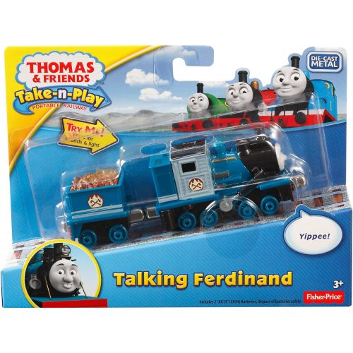 피셔프라이스 [아마존베스트]Fisher-Price Thomas & Friends Take-n-Play, Talking Ferdinand