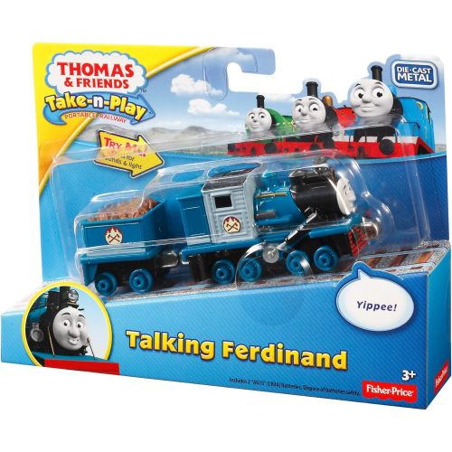 피셔프라이스 [아마존베스트]Fisher-Price Thomas & Friends Take-n-Play, Talking Ferdinand