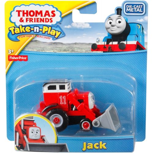피셔프라이스 [아마존베스트]Fisher-Price Thomas & Friends Take-n-Play, Jack Train