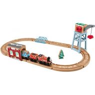 [아마존베스트]Fisher-Price Thomas & Friends Wood, Snowy Rails Set