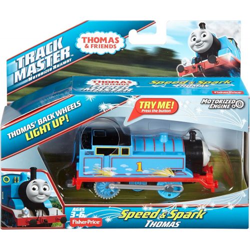 피셔프라이스 [아마존베스트]Fisher-Price Thomas & Friends TrackMaster, Speed & Spark Thomas Set