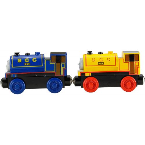 피셔프라이스 [아마존베스트]Fisher-Price Thomas & Friends Wooden Railway, Bill & Ben Trains