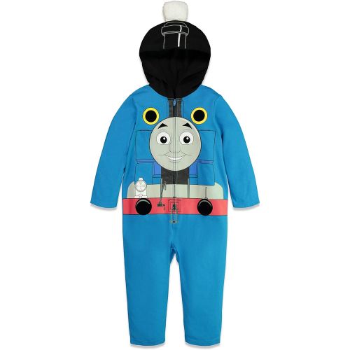  [아마존베스트]Thomas & Friends Boys Costume Zip-Up Coverall with Hood