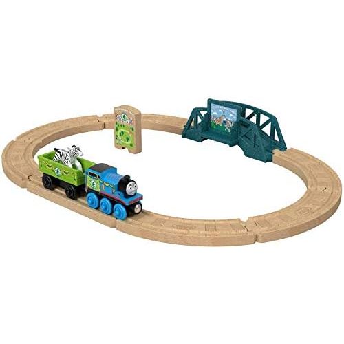  [아마존베스트]Thomas & Friends Fisher-Price Wood, Animal Park Set