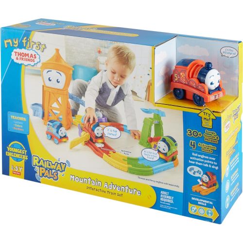 피셔프라이스 [아마존베스트]Fisher-Price My First Thomas & Friends, Railway Pals Mountain Adventure