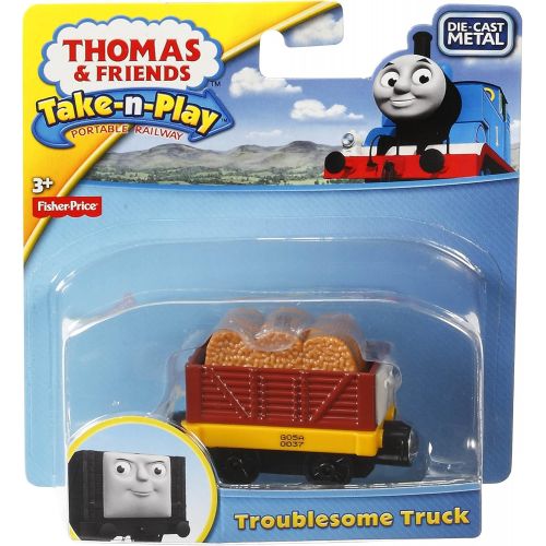 피셔프라이스 [아마존베스트]Fisher-Price Thomas & Friends Take-n-Play, Troublesome Truck