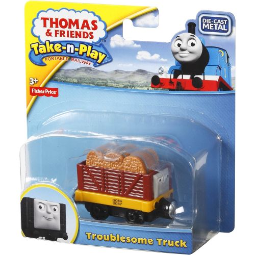 피셔프라이스 [아마존베스트]Fisher-Price Thomas & Friends Take-n-Play, Troublesome Truck