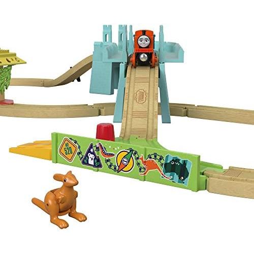 피셔프라이스 [아마존베스트]Fisher-Price Thomas & Friends Wood, Big World Adventures Set