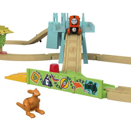 피셔프라이스 [아마존베스트]Fisher-Price Thomas & Friends Wood, Big World Adventures Set