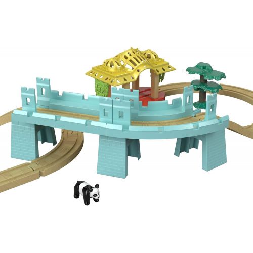 피셔프라이스 [아마존베스트]Fisher-Price Thomas & Friends Wood, Big World Adventures Set