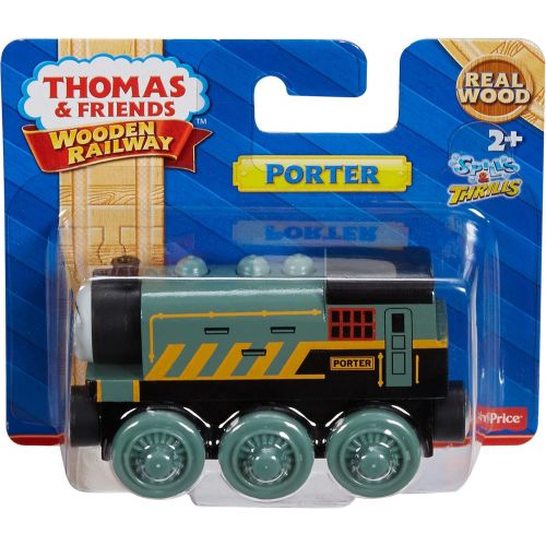 피셔프라이스 [아마존베스트]Fisher-Price Thomas & Friends Wooden Railway, Porter Train