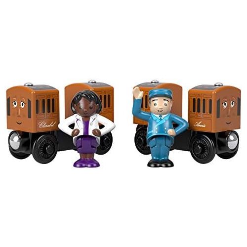  [아마존베스트]Thomas & Friends Fisher-Price Wood, Annie & Clarabel