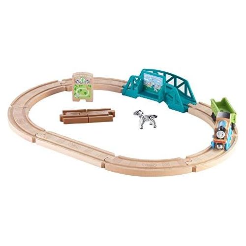 피셔프라이스 [아마존베스트]Fisher-Price Thomas & Friends Wood, Animal Park Set