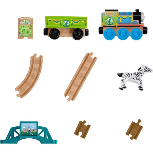 피셔프라이스 [아마존베스트]Fisher-Price Thomas & Friends Wood, Animal Park Set