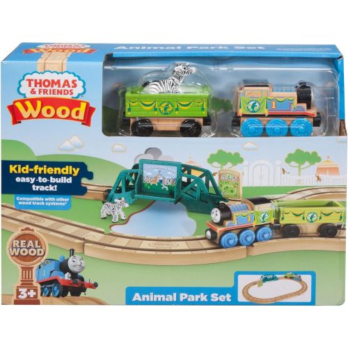 피셔프라이스 [아마존베스트]Fisher-Price Thomas & Friends Wood, Animal Park Set