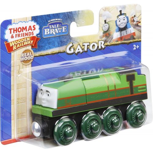 피셔프라이스 [아마존베스트]Fisher-Price Thomas & Friends Wooden Railway, Gator - Tracks To Bravery