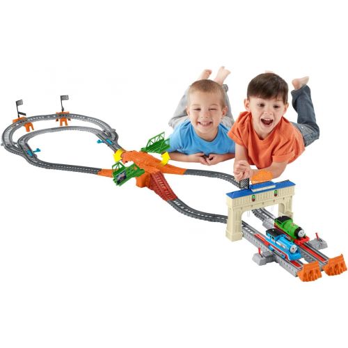 피셔프라이스 [아마존베스트]Fisher-Price Thomas & Friends TrackMaster, Thomas & Percys Railway Race Set