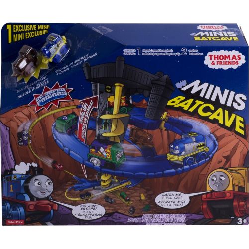 피셔프라이스 [아마존베스트]Fisher-Price Thomas & Friends MINIS, DC Super Friends Batcave