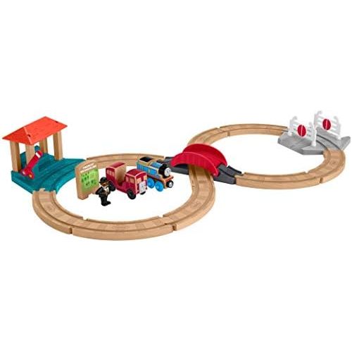  [아마존베스트]Thomas & Friends Fisher-Price Wood, Racing-8 Set