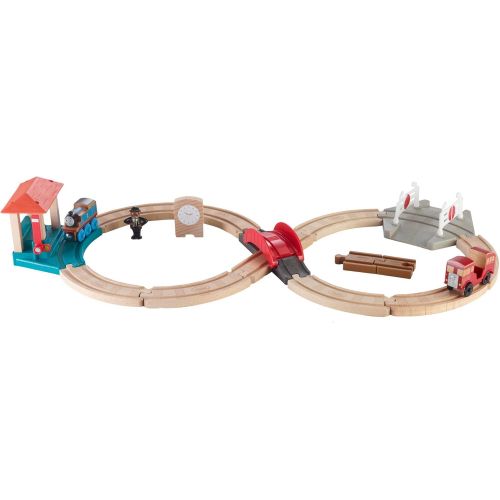  [아마존베스트]Thomas & Friends Fisher-Price Wood, Racing-8 Set