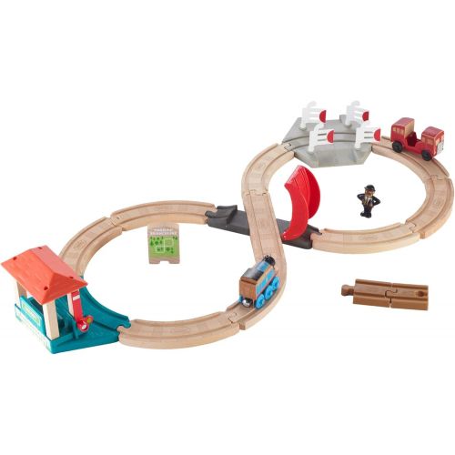  [아마존베스트]Thomas & Friends Fisher-Price Wood, Racing-8 Set