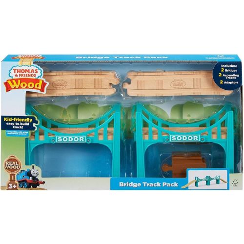 피셔프라이스 [아마존베스트]Fisher-Price Thomas & Friends Wood, Bridge Track Pack