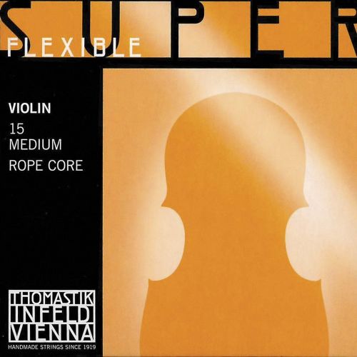  Thomastik Infeld Superflexilble 4/4 Violin String Set - Steel Ropecore - Medium Gauge with Ball-end E