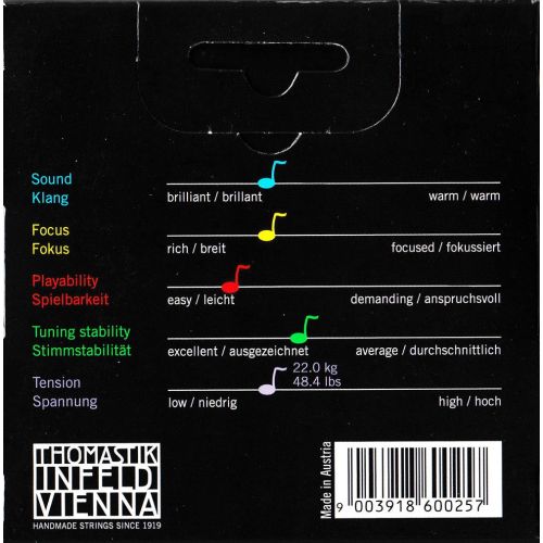  Thomastik 135B Dominant Strings Set 4/4 with Steel E Ball