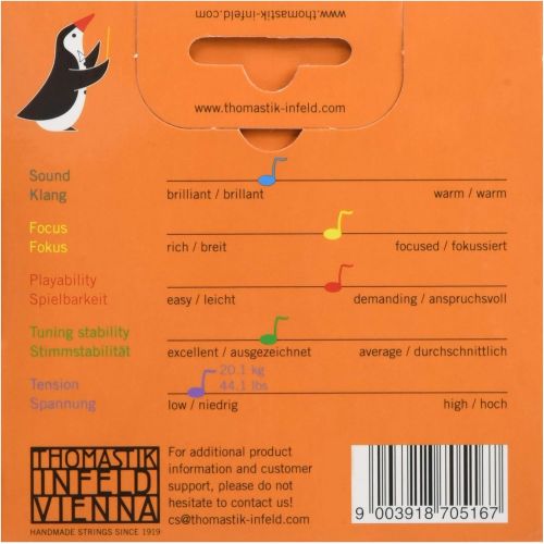  Thomastik-Infeld Violin Strings (AL100.12)