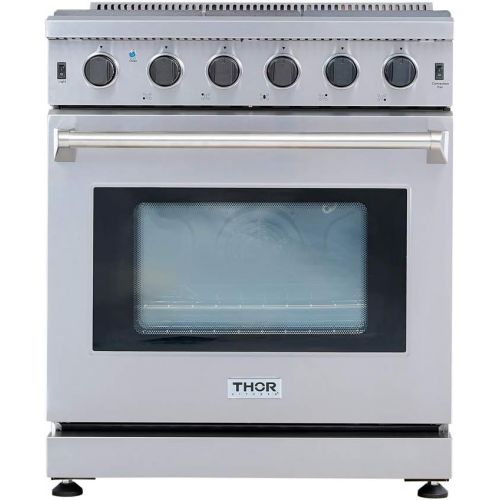  Thor Kitchen 30 Stainless Steel Gas Range Oven with 5 Burner LRG3001U