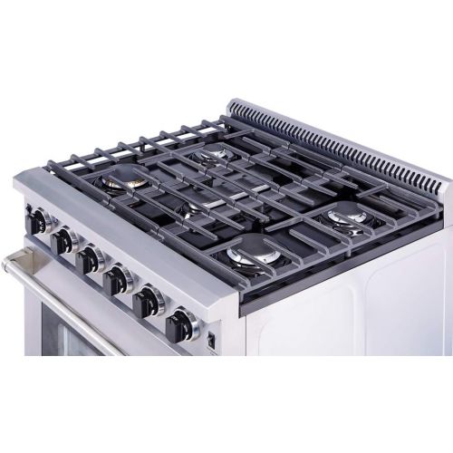  Thor Kitchen 30 Stainless Steel Gas Range Oven with 5 Burner LRG3001U