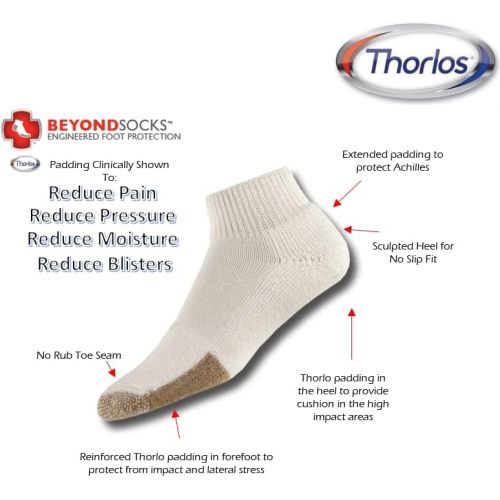  thorlos mens Gmx Max Cushion Golf Ankle Socks