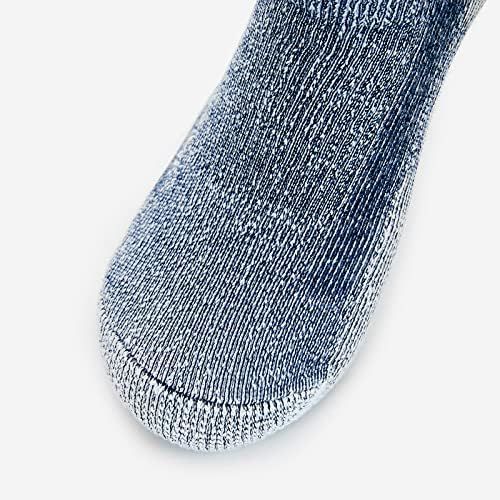  Thorlos Unisex LTH Light Hiking Thick Padded Crew Sock, Navy, Large