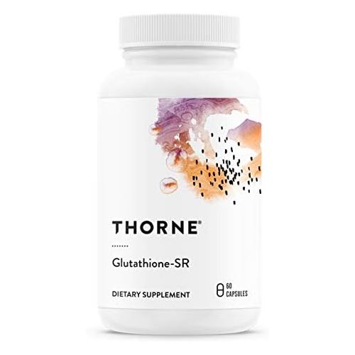  Thorne Research - Glutathione-SR - Sustained-Release Glutathione for Antioxidant Support - NSF Certified for Sport - 60 Capsules