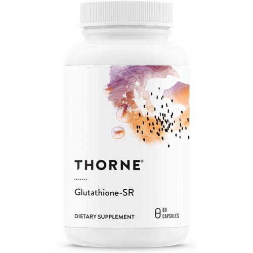  Thorne Research - Glutathione-SR - Sustained-Release Glutathione for Antioxidant Support - NSF Certified for Sport - 60 Capsules