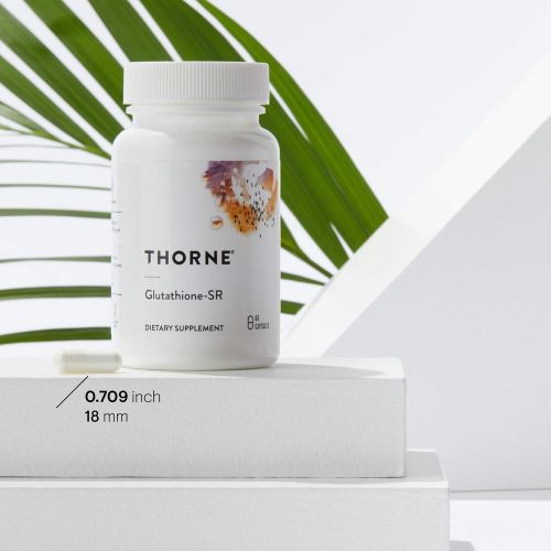  Thorne Research - Glutathione-SR - Sustained-Release Glutathione for Antioxidant Support - NSF Certified for Sport - 60 Capsules