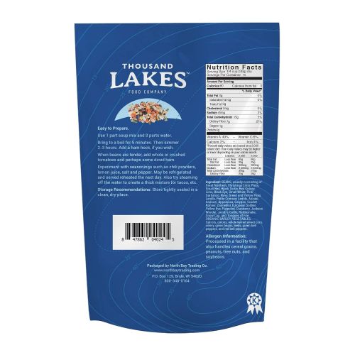  Thousand Lakes 32 Bean and 8 Vegetable Dry Soup Mix (4-pack (4 lbs.))