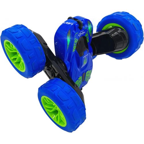  Threeking RC Cars Stunt car Remote Control Car Double Sided 360° Flips Rotating 4WD Indoor Outdoor car Toy Present Gift for Boys/Girls Ages 6+