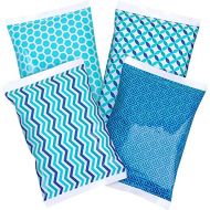 Thrive Ice Pack for Lunch Box (4 Pack) Reusable Cooler Ice Packs ? Reusable Ice Packs for Kids or Adults