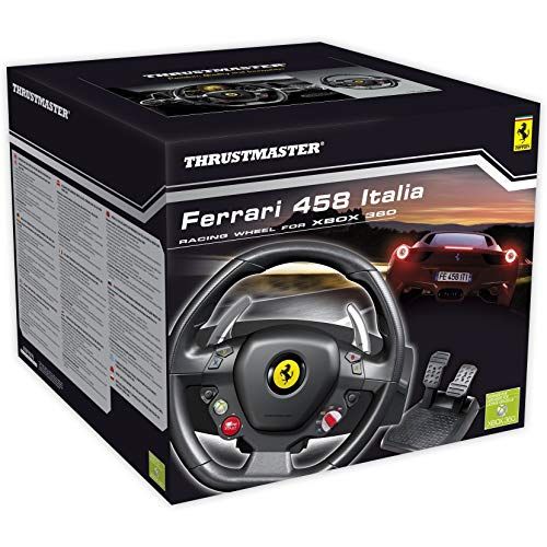  [아마존베스트]By ThrustMaster Thrustmaster Ferrari 458 Racing Wheel for Xbox 360