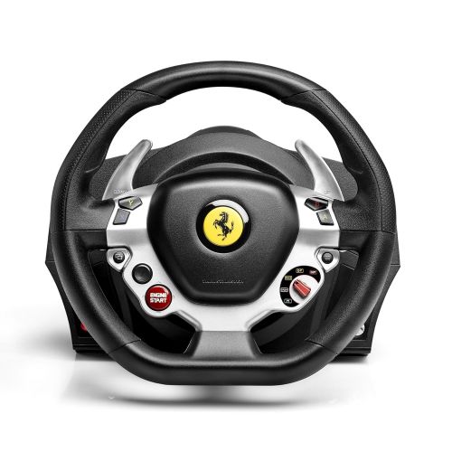  [아마존베스트]By Amazon Renewed Thrustmaster TX Racing Wheel Ferrari 458 Italia Edition (XBOX ONE/PC)