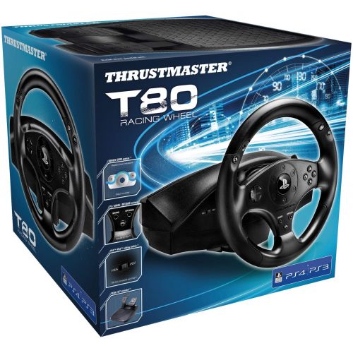  Thrustmaster T80 PS4 Officially Licensed Racing Wheel, 4169071